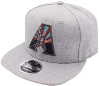 New Era Arizona Diamondbacks Snapback Cap Heather Grey 9Fifty Limited Edition