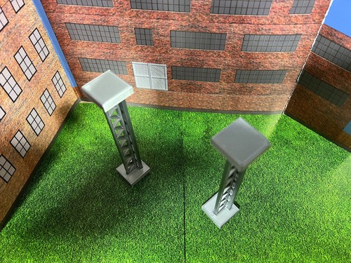 O Scale Narrow Support Trestles for Track, Buildings and Other Structures - 5 IN - Picture 2 of 3