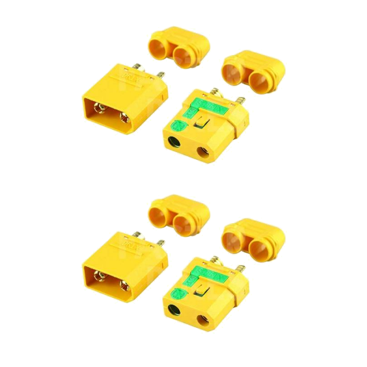 1 Paio Originale XT90S XT90 Anti Flash Spina Oro Maschio Femmina - Foto 13