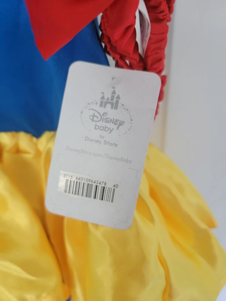 Disney Blancanieves Disfraz Body para Bebé 18-24 Meses Foto 4 de 4