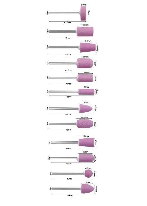 12 Piece Sanding / Grinding Tool Set Kit for Rotary Drill / Dremel / Grinder - Image 3 of 4