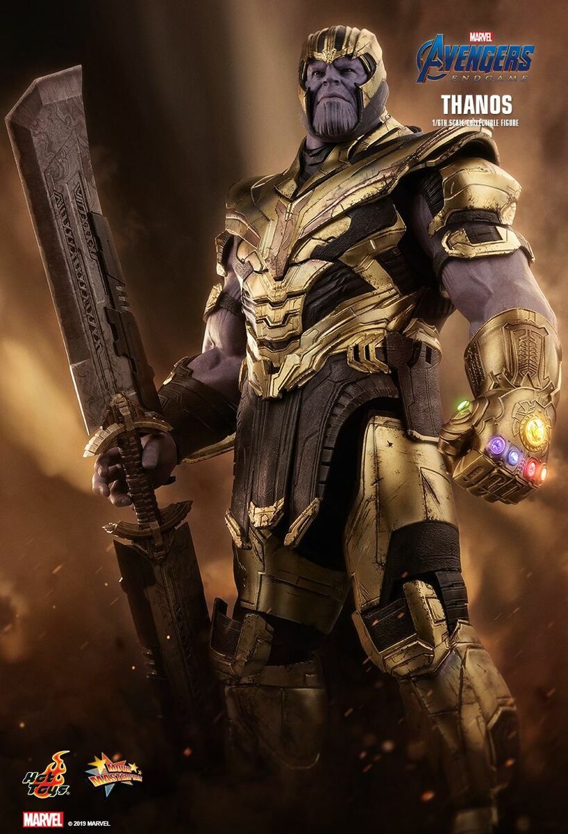 Hot Toys 1/6 Scale Avengers Endgame Thanos Figure MMS529 New Hot Toys 1/6 Scale Avengers Endgame Thanos Figure MMS529 New