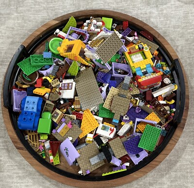 3 Pounds Of Various Lego Pieces Bricks Parts Many Assorted Colors