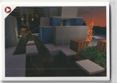 Panini Minecraft Treasure Sticker 2021 Nr. 72 There's Nowhere like your Village