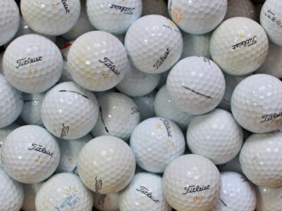 100 Titleist Velocity Golfbälle ° B-Qualität Lakeballs ° Training Bälle Practice