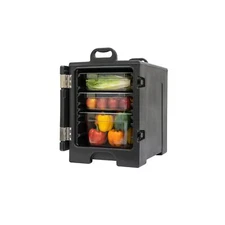 Pearington 81 Quart End-Loading Insulated Food Pan Carrier for 5 Full-Size Pa...