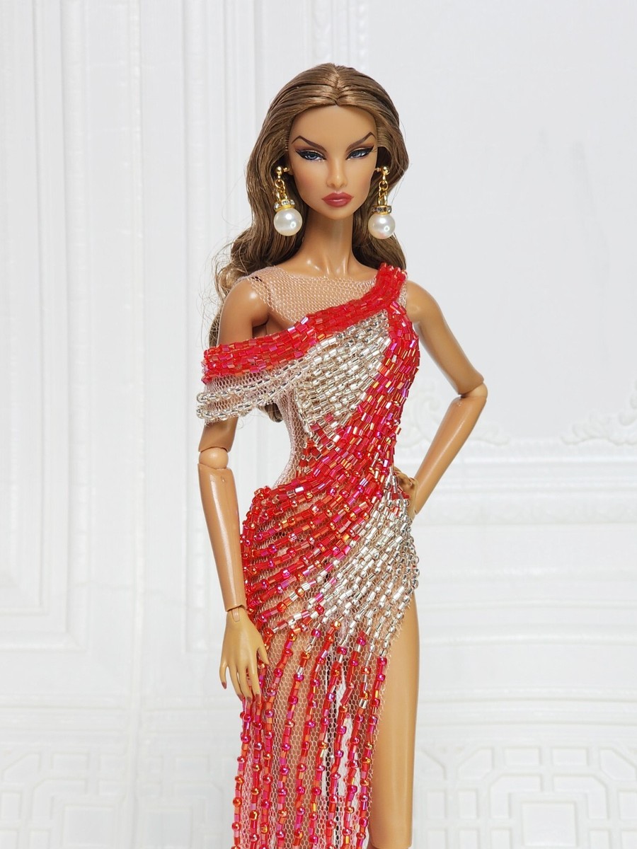 Barbie - POPPY PARKER  ド－ル本体のみ EVENING GOWN DRESS FASHION ROYALTY DOLL POPPY PARKER NUFACE