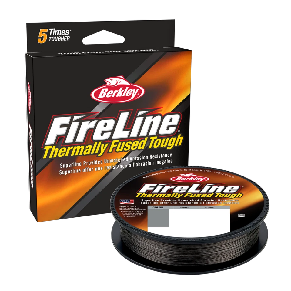 Berkley Fireline Fused Original Ligne de Pêche Tressée Smoke 150m - Photo 1/1