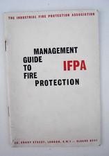 Original Booklet Management Guide To Fire Protection IFPA 2nd Edition 1965