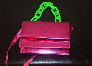 Leather clutch bag 8 by Yoox Black in Leather - 23449310