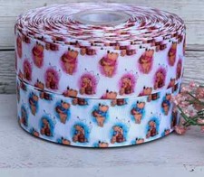 7/8" ,1 1/2" Winnie The Pooh Grosgrain Ribbon 3 Yards Pooh Ribbon