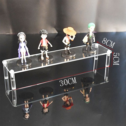 Acrylic Display Riser, Clear Display Risers Stand, 3-Step Display Shelf 20 40CM - Picture 15 of 24