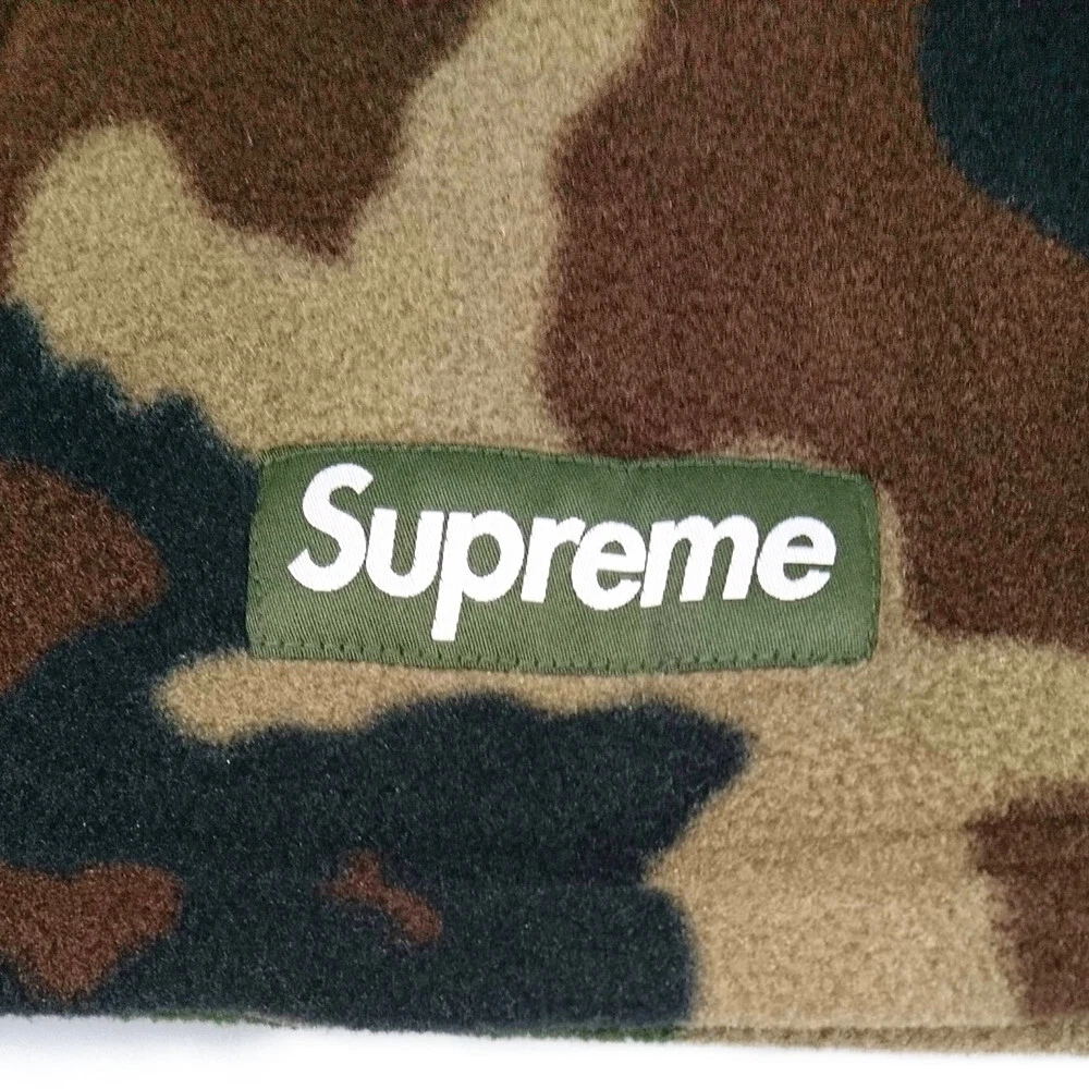 SUPREME 22AW Polartec Mock Neck Pullover fleece Woodland duck S