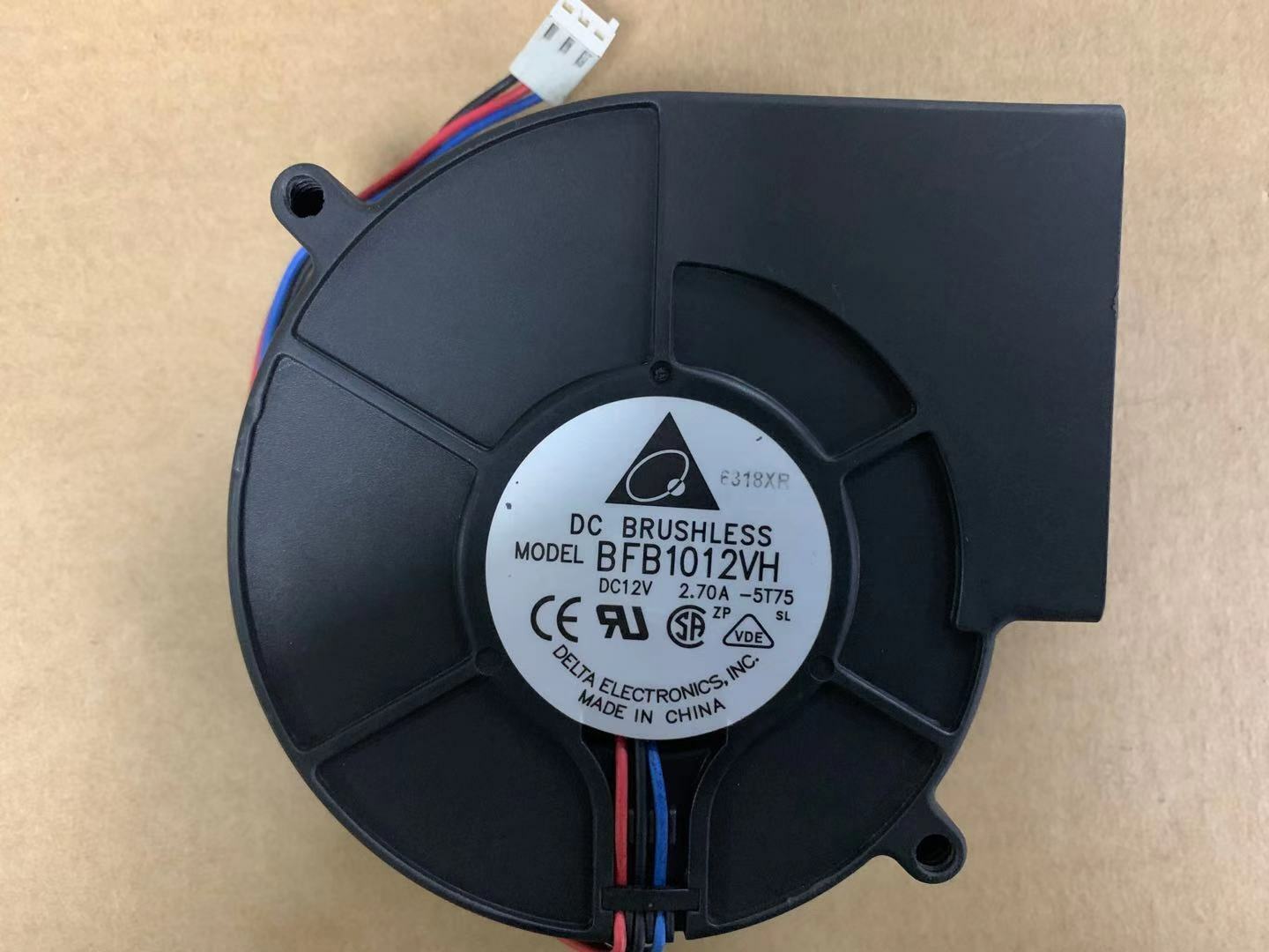 For DELTA BFB1012VH fan 9733 12V 2.7A 3pin 90 warranty #M2631 QL