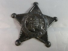 Vintage Toy Tin Badge Deputy Sheriff Western Cowboy