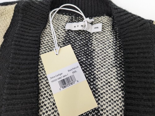 mnml ZEBRA CARDIGAN - educateqa.uk