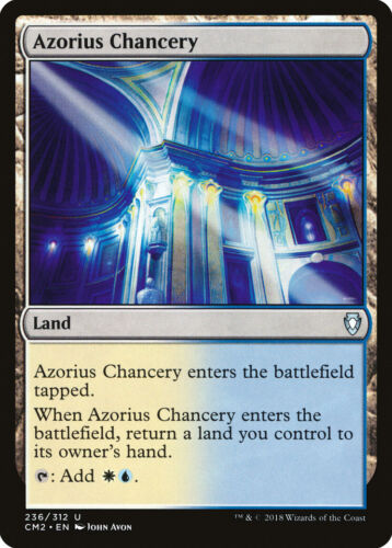 Azorius Chancery Commander Anthology Volume II NM Land Uncommon CARD ABUGames - Picture 1 of 1