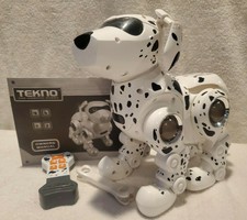 tekno robotic puppy with bone & ball
