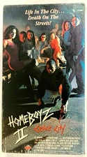 Homeboyz II Crack City (VHS, 1993) AIP Harlem VERY RARE OOP Mafia Gang NEW