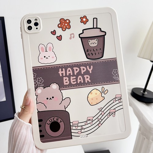 For iPad Air/Pro 11 10th 10.9 9/8/7th 10.2 Anti-drop Fashion Cute Cartoon Case - Picture 4 of 19
