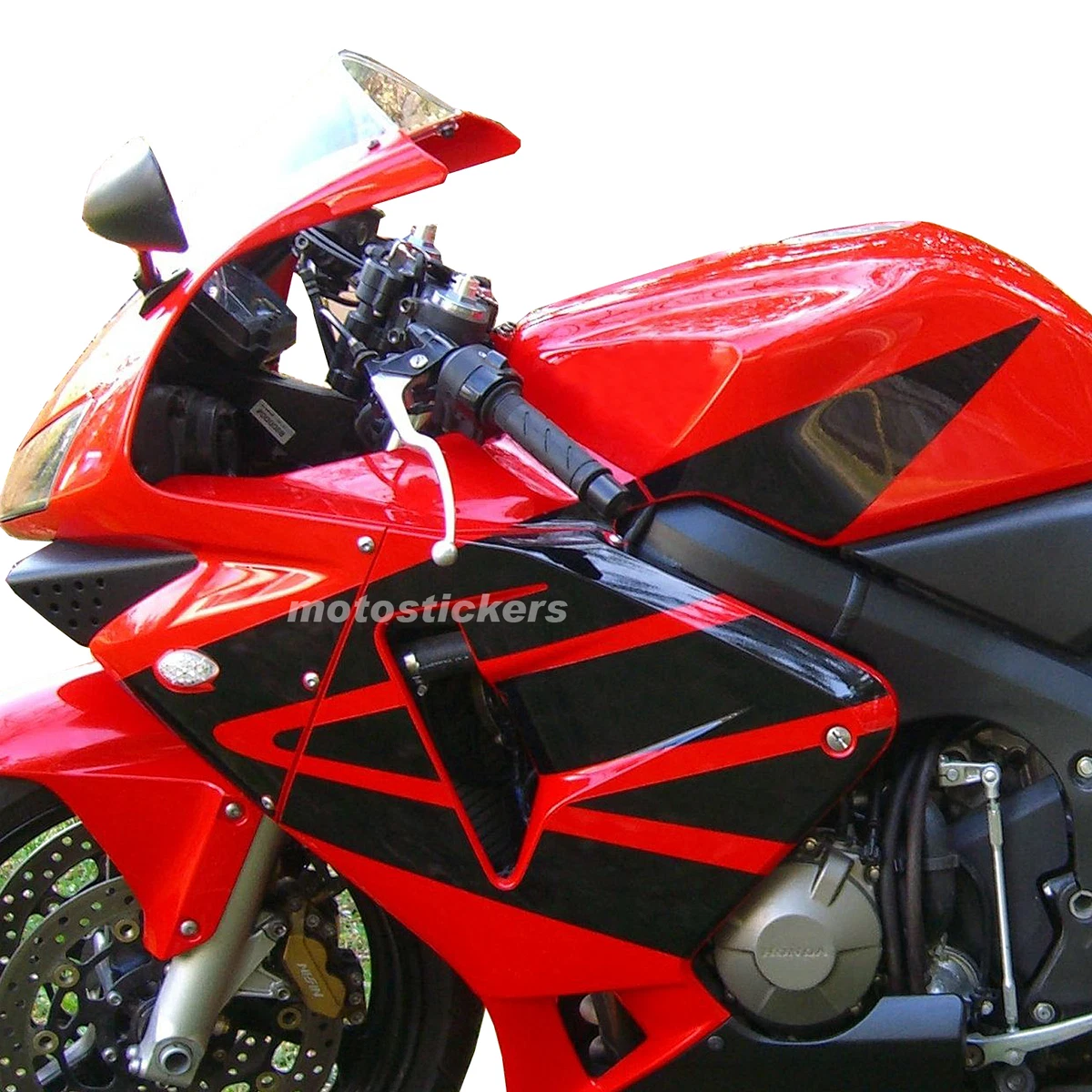 Honda CBR 600 RR 2003 4 adesivi fiancate dx sx eBay