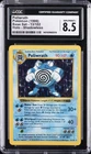 1999 POKEMON BASE SET SHADOWLESS HOLO #13 POLIWRATH CGC 8.5