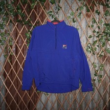 Large - Vintage Y2K Fila 1/2 zip essential light windbreaker