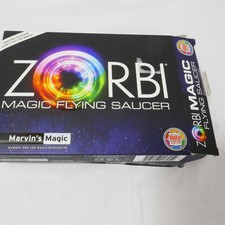 ZORBI Flying Saucer Magic Novelty Toy By Marvin's Magic Trick Amazing
