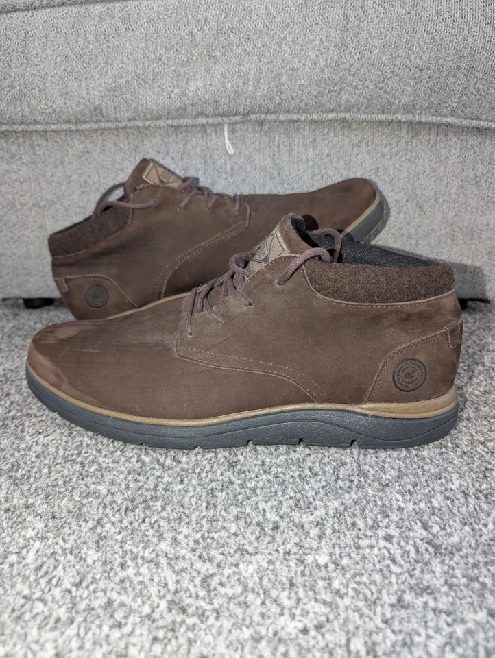 Regatta Brockhurst Nubuck Peat Brown Waterproof Walking Hiking Ankle Boots UK 11 - Image 2 of 4