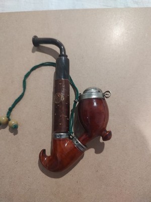 Unsmoked Vintage Bruyere Garantie Briar German HUNTER PIPE, Capped