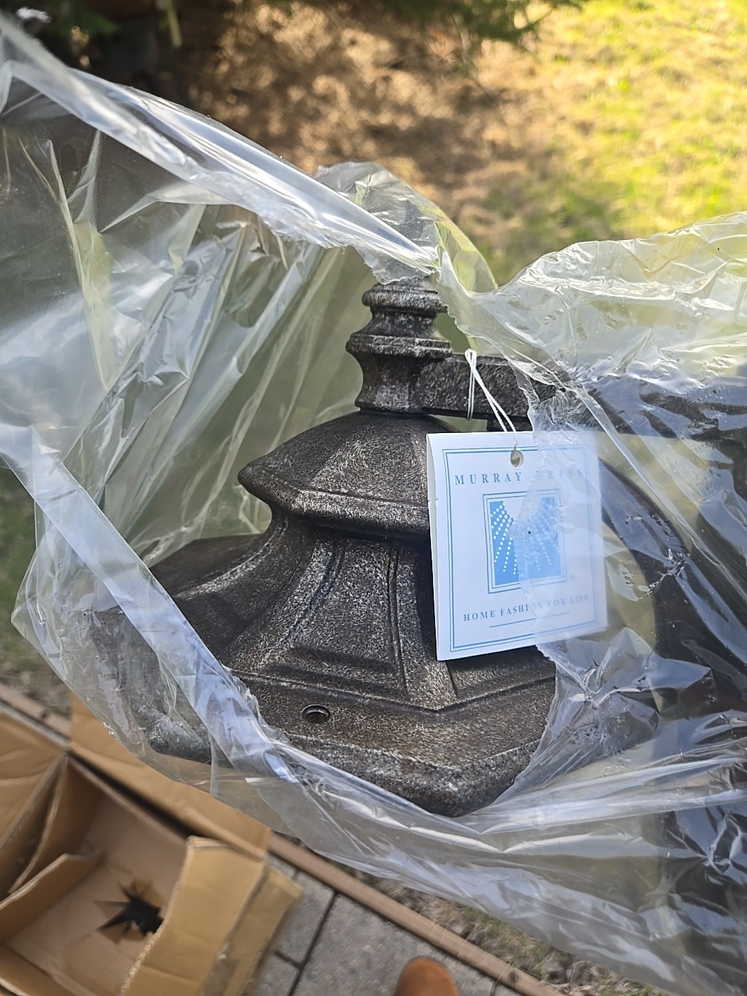 Murray Feiss Castille Collection Coach Light Wall Lantern Lighting OL2901PBR