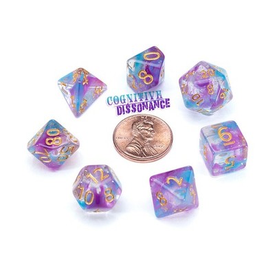 Gate Keepe Mighty Tiny Dic  Poly Set - Chronomancy, Cognitive Dissonance ( New
