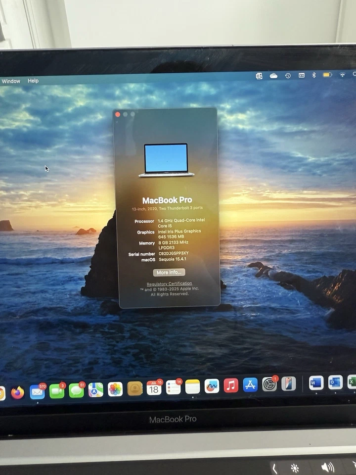 Apple MacBook Pro 13" · i5 8th gen 3.9 GHz · 8GB · 256GB, photo 3 of 5