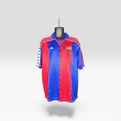 FC Barcelona (FCB) #10 - Kappa - 1992/1995 - HOME Kit | eBay