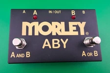 Morley Gold Series ABY Switcher Pedal Pre-owned (Missing Cover)