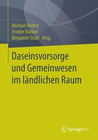 Daseinsvorsorge Und Gemeinwesen Im LäNdlichen Raum Michael Herbst (U. A.) Buch