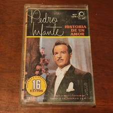 PEDRO INFANTE - HISTORIA DE UN AMOR - Cassette Tape - Tested Works - Mexican Art