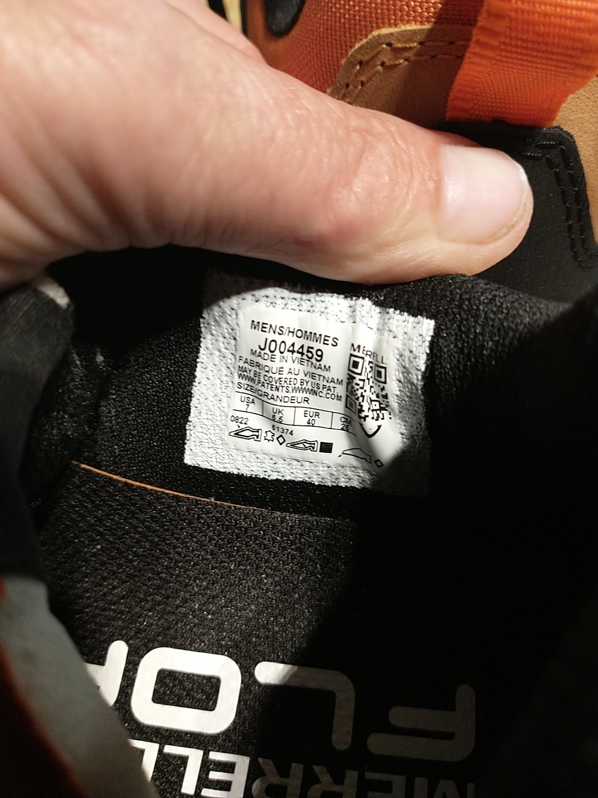 Scarpe da trekking Merrell da uomo Speed Solo taglia 7 Vibram FloatPro Rock Plate J004459