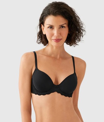 Wacoal 853117 La Femme Underwire T-Shirt Bra Black Women's Size 34D