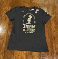 Boston Celtics 2024 NBA Champions Nike Official Locker Room Shirt Women  s Large