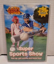 NEW LazyTown: Super Sports Show (DVD, 2012) Sportacus Robbie Rotten SEALED