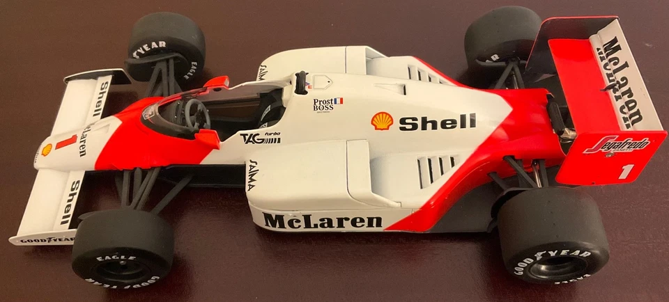 Solido 1:18 Alain Prost Collection McLaren F1 MP4/2C 1986 WDC - Image 2 of 4