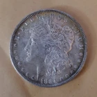 Morgan Silver Dollar 1884 $1 Coin Business Strike 0.9 Fineness Circulated
