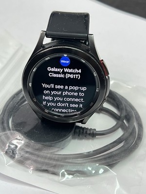 Samsung Galaxy Watch 4 Classic 42mm Bluetooth Black Smartwatch SM-R880NZKAXAA