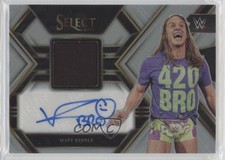 2023 Panini Select WWE Auto Memorabilia 73/99 Matt Riddle #AM-MRD Auto 15g5