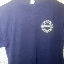 chicago fire department t shirts Size M