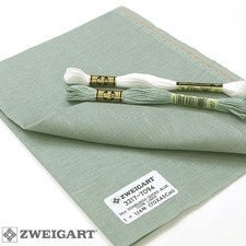 Zweigart Linen 36ct Linen Edinburgh Smoke Blue 3217-7094