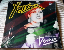 X-RAY SPEX - OBSESSED WITH DEMOS 18-TRACKS 77-78 POLY STYRENE PINK CV SEALED LP