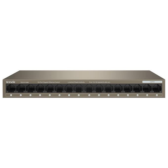 Switch Ethernet Tenda TEG1016M: Efficienza Gigabit per Small Business
