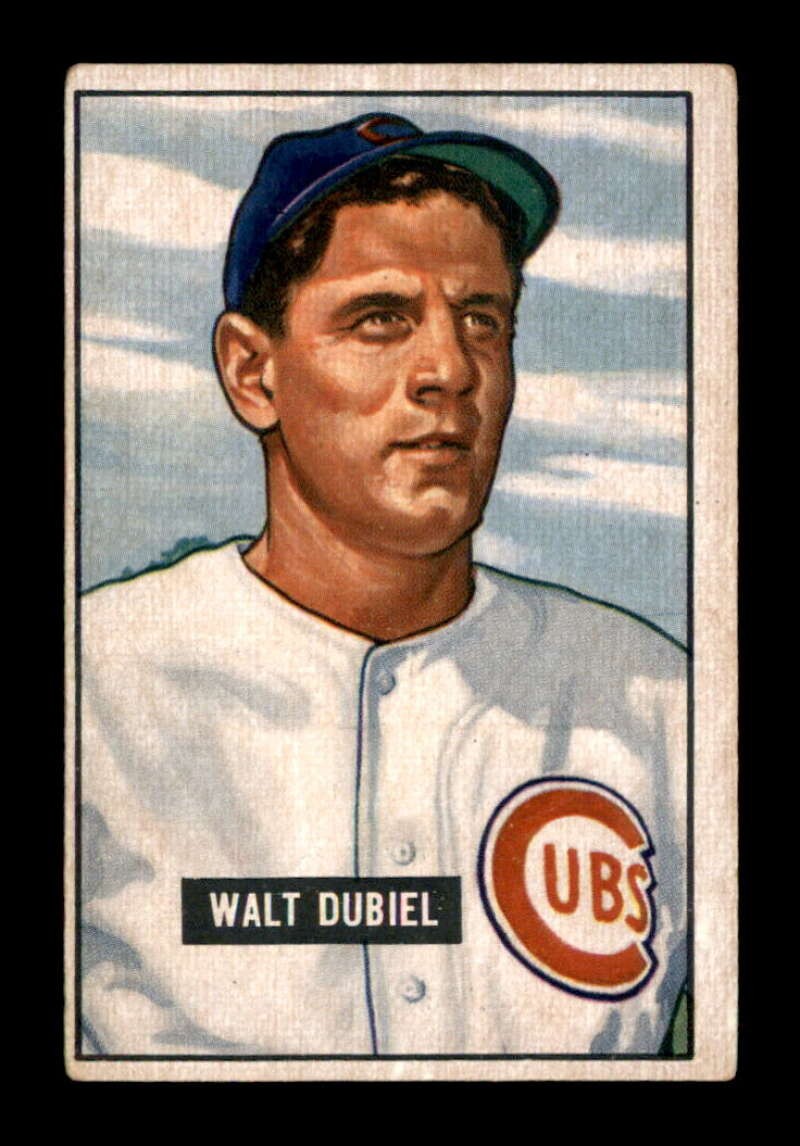 1951 Bowman #283 Walt Dubiel RC VG X3463590